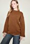 Regular Fit Crew Neck Knitwear Sweater Tunic G6342Ax25Wn