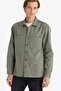 100% Cotton Regular Fit Polo Collar Gabardine Long Sleeve Shirt G5341Ax25Wn