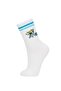 Women's Powerpuff Girls 3-Piece Cotton Short Socks A0077Axns - 4