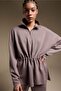 Ultra Soft Long Fit High Neck Modal Sports Sweatshirt F9065Ax26Sp