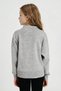 Polo Collar Embroidered Knitwear Sweater for Girls G5443A825Wn - 5