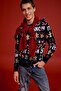 Christmas Themed Standard Fit Knitwear Sweater G1041Ax25Wn