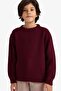 Crew Neck Knitwear Sweater for Boys G5563A825Wn