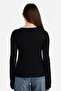 Slim Fit Crew Neck Ribbed Camisole Long Sleeve T-Shirt G7708Ax25Wn - 5