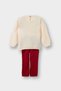 New Year's Themed 2-Piece Set Knitwear Sweater Bottom Baby Girl F2679A525Wn - 4