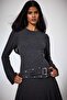 Crew Neck Long Sleeve Midi Dress G8692Ax25Cw - 3