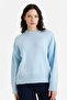 Oversize Crew Neck Drop Shoulder Basic Knitwear Sweater F3895Ax26Sp - 3