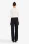 Straight Mid Waist Pipe Leg Jean Trousers G5709Ax25Cw - 5