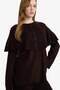 Regular Fit Crew Neck Button Detailed Knitwear Tunic G5062Ax25Cw