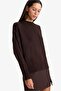 Oversize Crew Neck Drop Shoulder Basic Knitwear Sweater F3895Ax26Sp - 3
