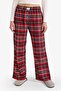 Regular Fit Checkered Flannel Pajama Bottoms G1605Ax25Wn - 3