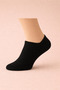 White Basic Cotton Women's Men's Booties Socks 6-Piece Casual Comfortable Daily Sports - 2