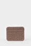 Women's Suede Card Holder G5081Axns - 4