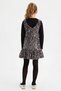 New Year's Themed 2-Piece Set Long Sleeve T-Shirt Sequined Sleeveless Dress Girls G5388A825Wn - 6