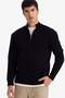 Ultra Soft Standard Fit Zippered High Neck Knitwear Sweater G5283Ax25Wn
