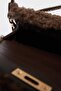 Women's Plush Handbag F5448Axns - 4