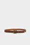 Women's Faux Leather Casual Belt F3285Axns