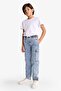 Jogger Fit Extra Flexible Elastic Waist Jean Trousers for Boys G2775A825Au - 4