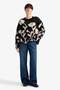 Oversized Crew Neck Knitwear Sweater G3172Ax25Wn - 2