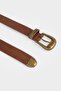 Women's Faux Leather Casual Belt F3285Axns - 3