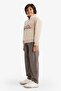 Half Zipper Printed Fleece Sweatshirt for Boys G4944A825Au - 2