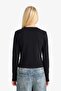 Fitted Crew Neck Ribbed Cardigan G2806Ax25Au - 5