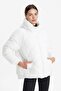 Windproof Water Repellent Oversize Fit Wide Fit Hooded Inflatable Coat with Zipper Pockets E9260Ax25Au