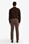 Tailored Regular Fit Velvet Straight-Leg Trousers F0462Ax25Wn - 6