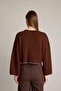 Crop Crew Neck Embroidered Knitwear Sweater G6303Ax25Wn - 6