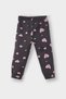 100% Cotton Heart Patterned Elastic Waist Pajama Set for Baby Girl F0640A525Au - 2