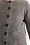 Buttoned Knitwear Cardigan for Girls G5453A825Wn - 4