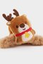Women's New Year's Deer Themed Latch Buckle F7414Axns - 3