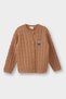 Bear Printed Crew Neck Cardigan Baby Girl G3306A525Wn