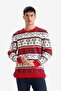 Crew Neck Christmas Themed Knitwear Sweater G1118Ax25Wn - 3