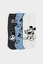 Disney Mickey & Minnie Non-Slip Sole 3-Piece Cotton Long Socks Baby Boy F6984A5Ns