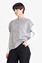 Relax Fit Crew Neck Floral Knit Sweater G3324Ax25Au - 3