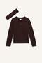 Slim Fit Starry Ribbed Camisole Long Sleeve T-Shirt Girl Child G3896A825Wn - 6