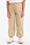 100% Cotton Cargo Fit Pants Girls D2455A824Au - 4