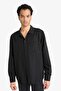 Relax Fit Apache Collar Woven Long Sleeve Shirt F6342Ax25Au - 3