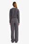 Straight Fit Flat Leg Thessaloniki Fabric Trousers E9910Ax25Wn - 5
