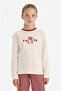 Girls' Pajama Set Printed Long-Sleeve Top Striped Long Bottom F7289A825AU - 3