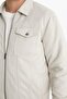 Slim Fit Shirt Collar Zippered Inside Pocket Suede Seasonal Jacket Coat A3254Ax25Au - 5