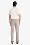 Stretch Fabric Jogger Fit Short Leg Combed Cotton Trousers F0412Ax25Wn - 8