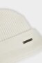 Men's Knitwear Labelled Beanie F4129Ax25Wn - 2