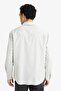 Regular Fit Polo Neck Woven Long Sleeve Shirt F6341Ax25Au - 6