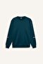 Warm Standard Fit Crew Neck Athlete Sweatshirt F2379Ax25Wn - 4
