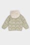 Baby Girl Windproof Waterproof Hooded Zippered Coat E7951A525Au - 3