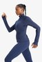Warmtech Standard Fit Mock Neck Zipped Soft-Fleece Lined Long-Sleeve Sports Top B0811AX25AU - 6