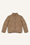 Water Repellent Fleece Lined Zippered Inflatable Coat Girl Child C5391A825Au - 5