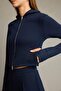 Modal Cardigan with Hood and Zipper G2956Ax25Au - 5